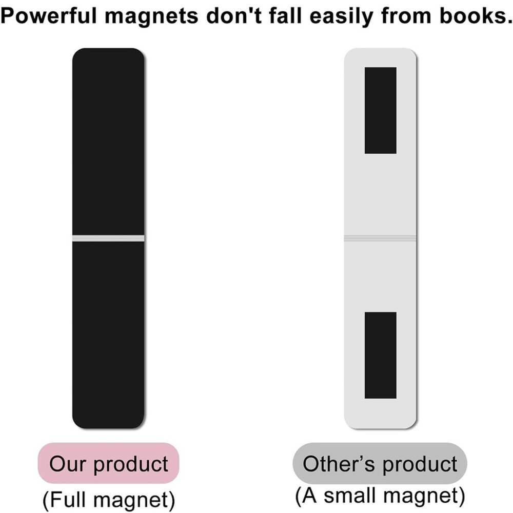 5pk-Magnetic Bookmarks - Choose 1 set of 5 - Picture 3 of 9